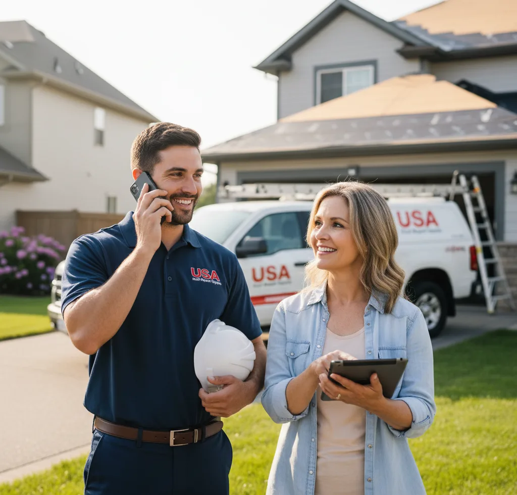 USA Roof Repair Experts customer support in Markham